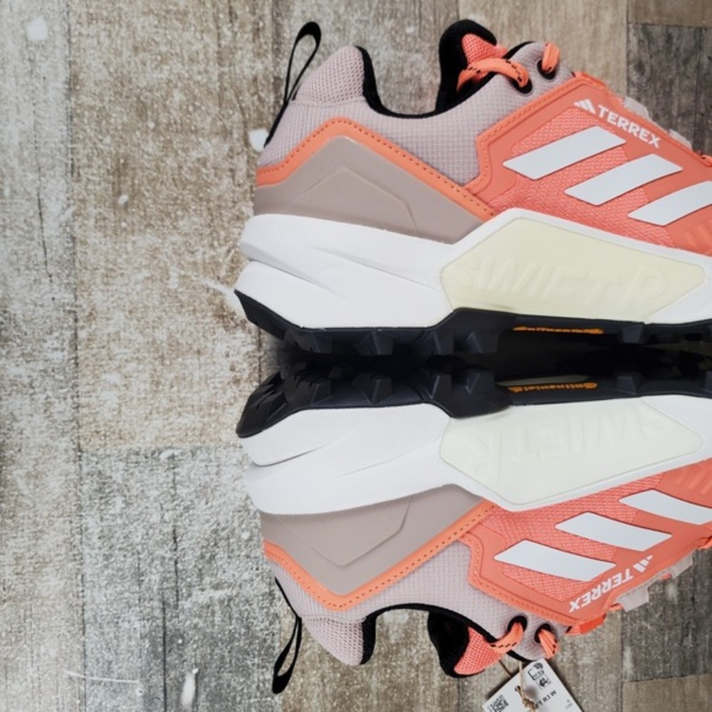 Adidas Terrex Swift R3 Womens Shoes Sz 9.5 Coral Fusion Lace-Up Round Toe - Picture 8 of 12